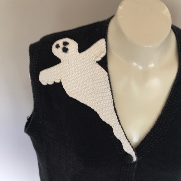 Halloween Vest Ghosts and Pumpkins - Picture 6 of 8